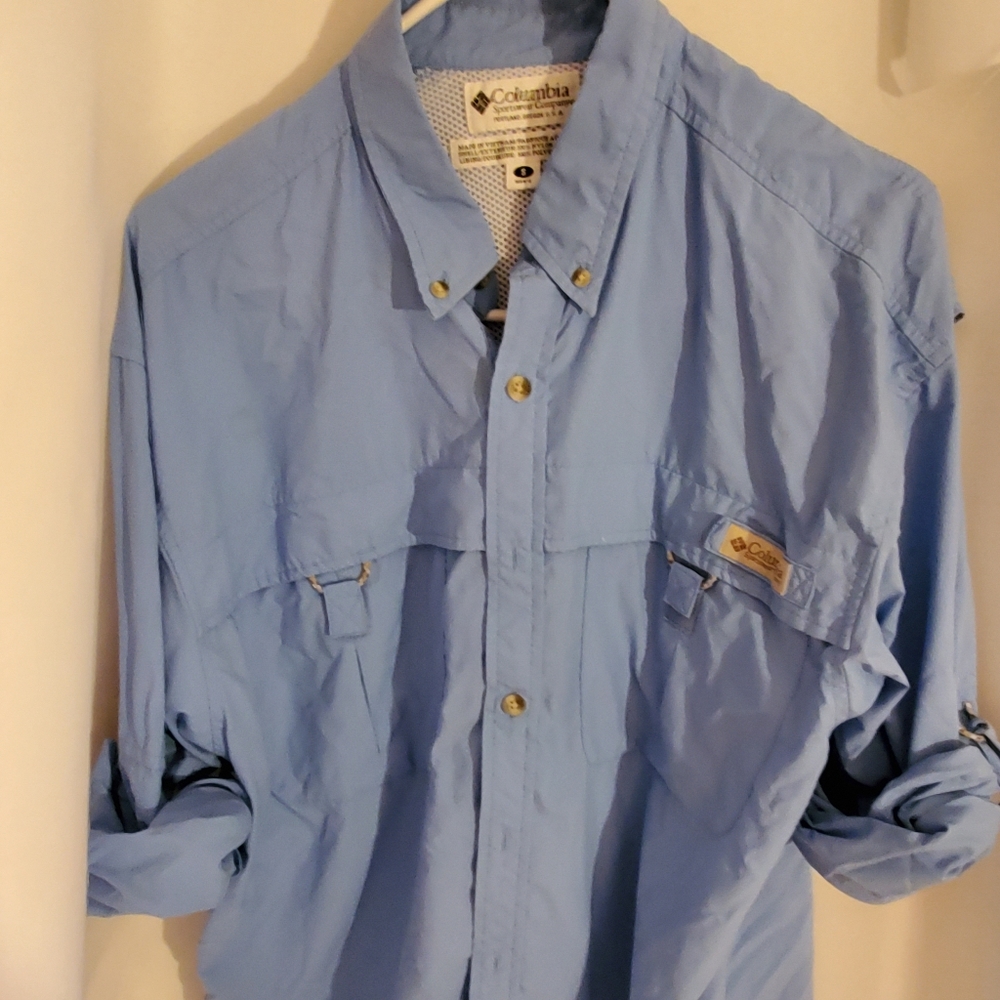 COLUMBIA SMALL MENS SHIRT